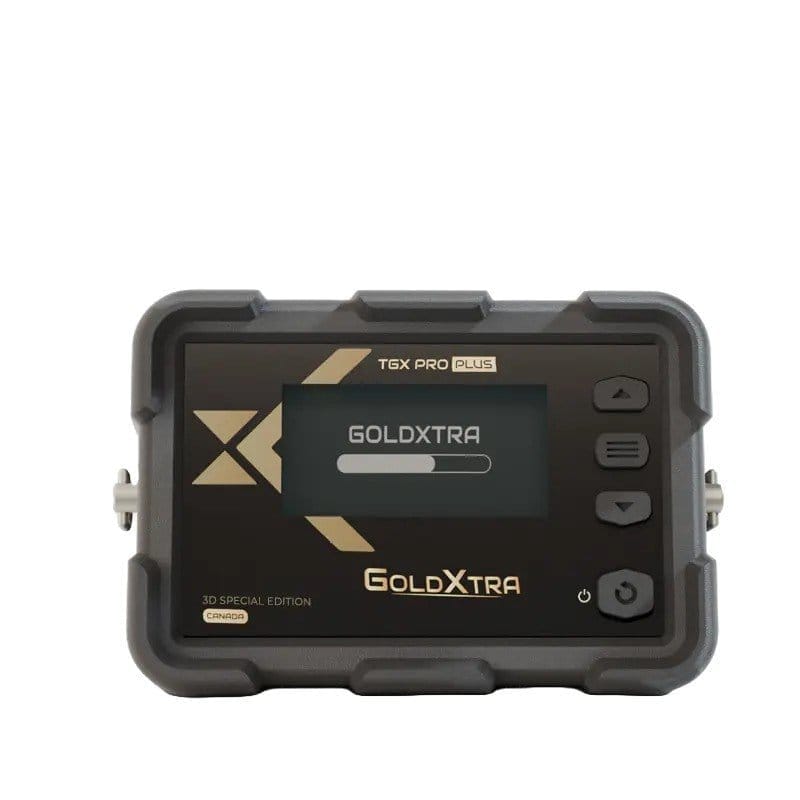 GoldXtra TGX Pro Plus metal detector - front view