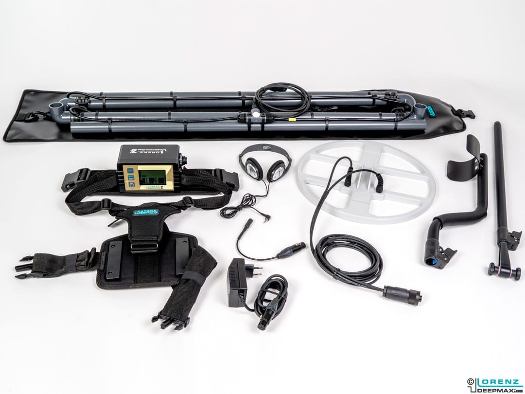 Lorenz Deepmax Z2 standard detecting kit with coils and accessories