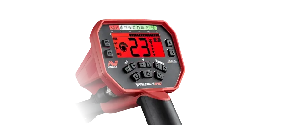 Minelab Vanquish 540 - side view